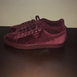 Puma Edition: Clyde/Tibet Red Sz 10.5